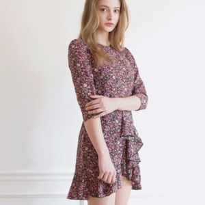 Floral Frill Dress